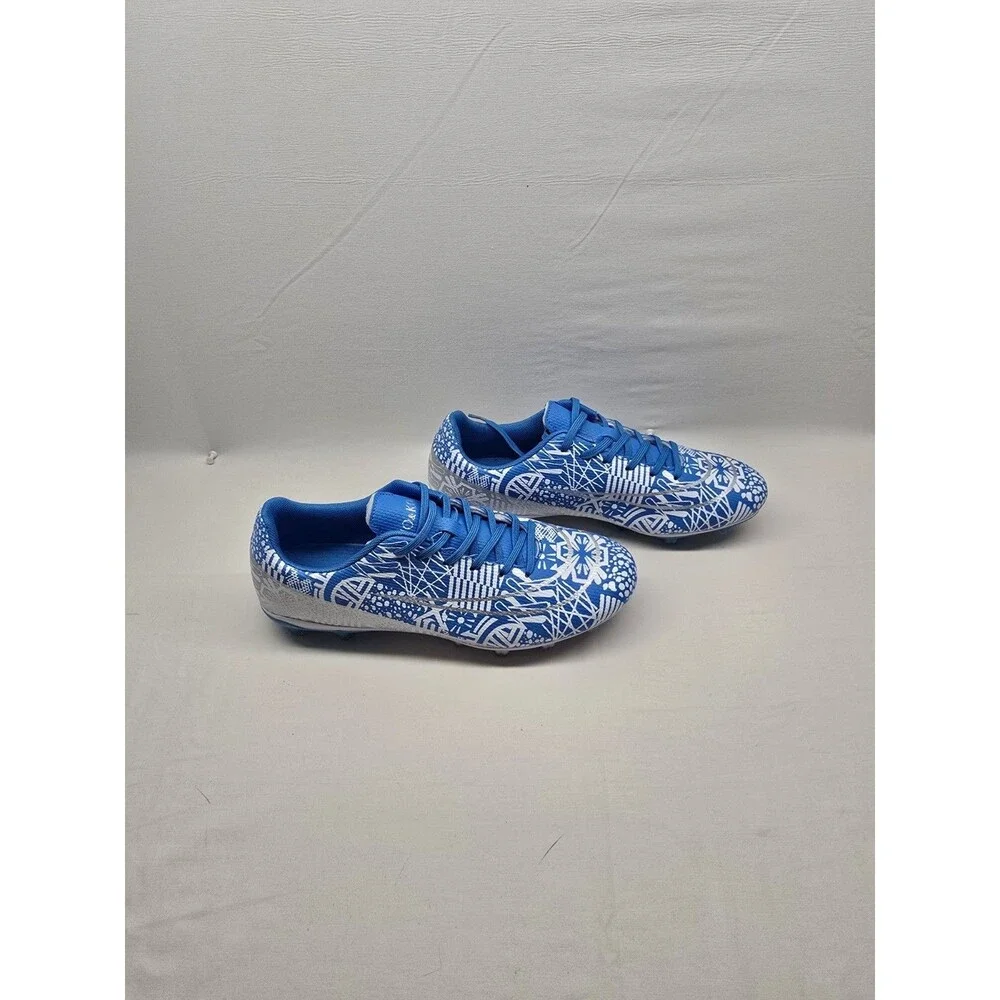 Unbranded Soccer cleats Blue/White Mens Size 10